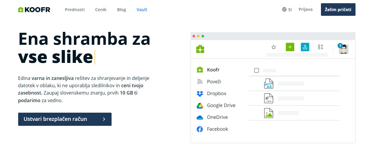 Koofr SI landing page.jpg