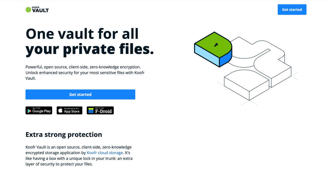 Koofr Vault Screenshot Koofr Webpage.png