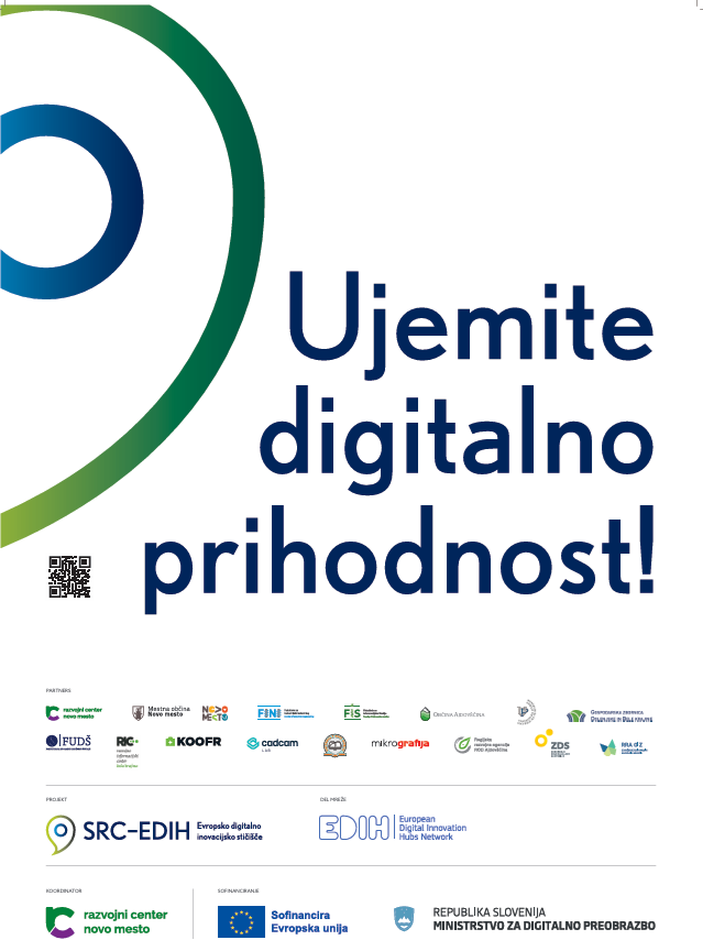 SRC-EDIH plakat - Ujemite digitalno prihodnost (Koofr blog)