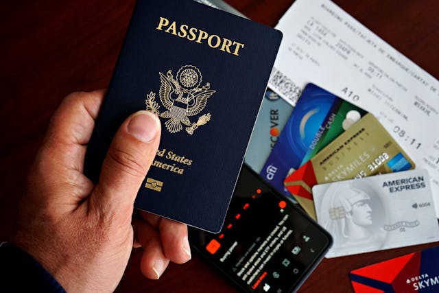 US Passport and Travel Essentials Arrangement