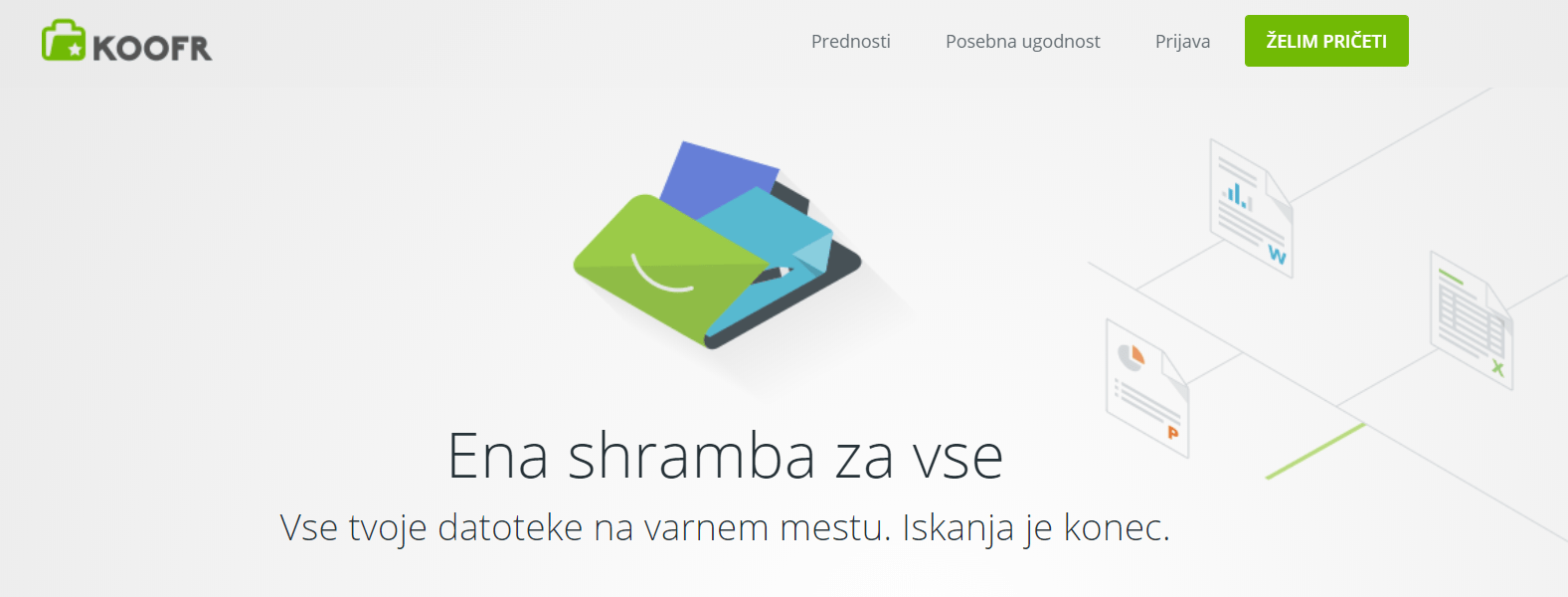 Koofrova spletna aplikacija